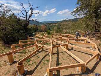 Predám Jurta ekodom Ø 6m, Ø 7m, Ø 8,4m - 4