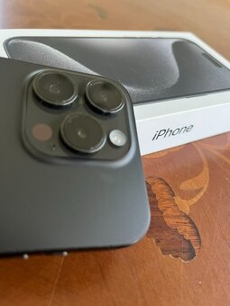 iPhone 15Pro, Black Titanium, 256GB - 4