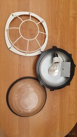 Bakelitová industriálna nástenná - stropná lampa - 4