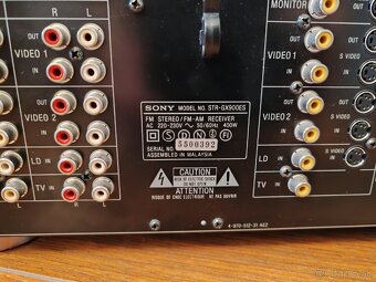 Predám Sony STR- GX900 ES - 4