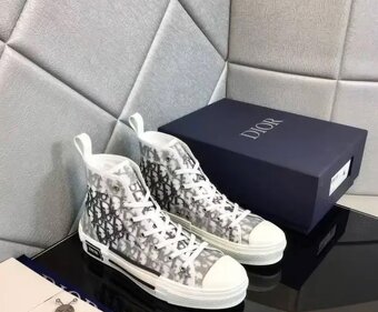 Dior B23 High Top Logo Oblique - 4