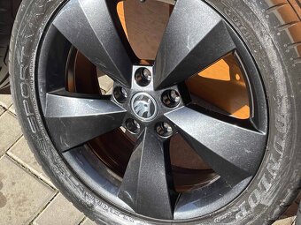 NANUQ originá škoda alu disky 4x112 225 45 R17 - 4
