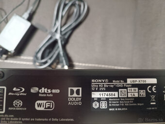 Predám Sony 4K Ultra HD Blu-ray prehrávač UBP X700 - 4