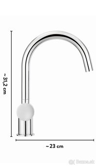 Nízkotlaková kuchynská batéria Baliv KI-5150 N chróm - 4