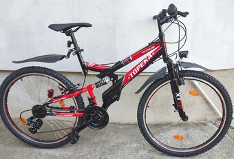 Celoodprúžený horský bicykel pre výšku 160-173cm - 4