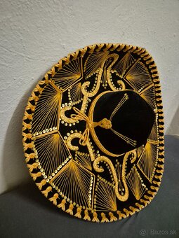 Originálne mexické sombrero – ručne zdobené, Made in Mexico - 4