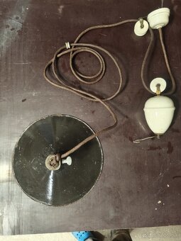 Predám sťahovaciu historickú lampu - 4