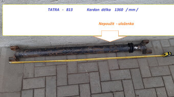 TATRA 813 prevodovka , regulator 24 V - nové - 4