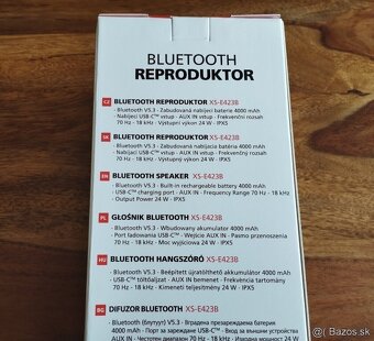 Úplne Nový reproduktor JVC XS-E423B čierny - 4