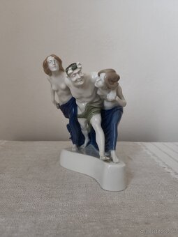 Rosenthal Caasmann porcelánová soška súsošie - 4