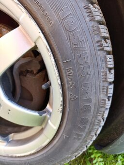 4x100 r16 195/55 R16 zimné - nové - 4