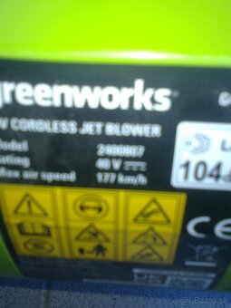 Fukár Greenworks G40AB 40V - 4