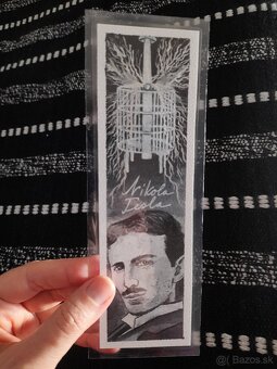 Nikola Tesla zalozky do knih - 4