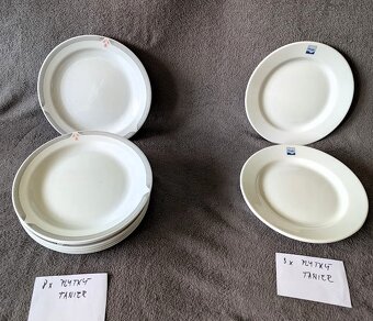 Taniere + krčahy porcelánové/retro - 4