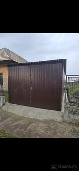 Plechová garáž v 1.triede - 4