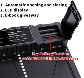 Automaticke dvierka na kurin - 4