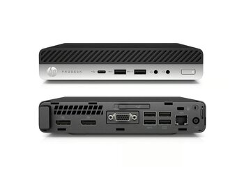 Mini PC, HP ProDesk 600 G3, i3 6tej generácie, 8GB RAM - 4
