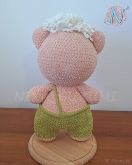 Háčkovaná figúrka - Macík Butters - 4