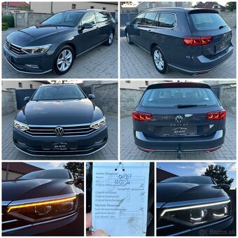 VW PASSAT B8 4MOTION 2.0TDi DSG 147kW 2021 MATRIX/ŤAŽNÉ/360° - 4