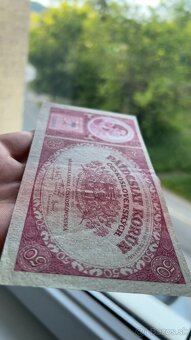 Bankovky 1.ČSR Neperforované krásne stavy 2+ - 4
