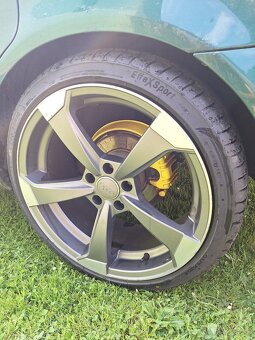 Disky + pneu 5x112 r19 rotor audi - 4