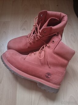 Kvalitne kožene topanky Timberland v. 38 - 4