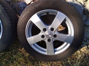 elektrony 5x114,3 r16 + zimné pneu 205/55 r16 - 4