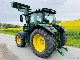 John Deere 6130R + celny nakladac Quicke - 4