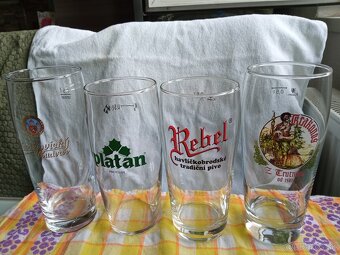 Predám pivné krígle a poháre - 57 ks - 4