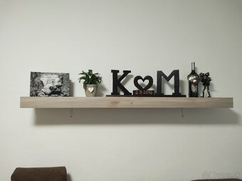 Obývacia stena biela dub truflovy - 4