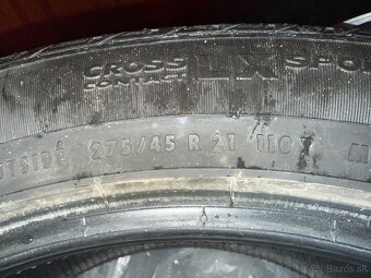 275/45 R21 4ks CELOROCNE CONTINENTAL CROSS CONTACT 5,5mm - 4