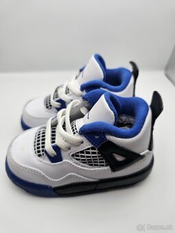 Jordan Retro 4 dedské Blue - 4