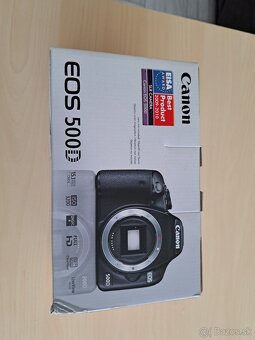 Canon EOS 500D + objektív EF-S 18-55 mm (nové, nepoužité) - 4