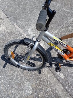 Oranžový detský bike Dema - 4