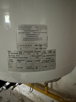Plynovy kotol Attack 25KW Bojler Qadroflex 120L - 4