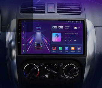 Suzuki SX4 dotykové autorádio android s NAVI WIFI BT USB - 4