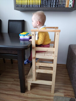 montessori ,Učiaca veža - -polohovateľná - 4