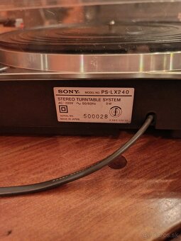 Gramofón Sony - 4