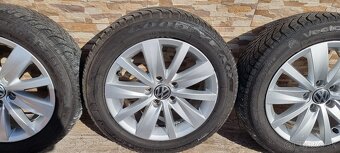 Predam orginal VW elektrony 5x112 r16 et45 J7 / 205/55 r16 - 4