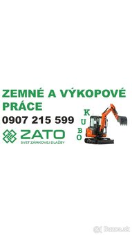 Bager zemné a výkopové práce - 4