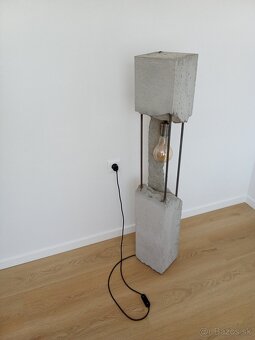 Betónová lampa - 4