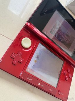 Nintendo 3DS Metalic Red + Príslušenstvo - 4