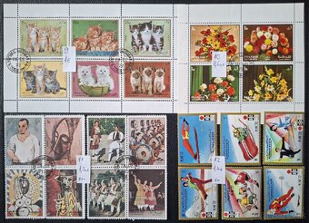 Postove znamky Mix 9 (64poloziek) - 4
