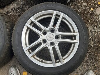 ZIMNA SADA 5x112r17 obute 215/55r17 - 4