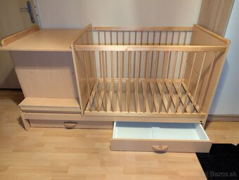 Detská rastúca postieľka 3 v 1 - 4