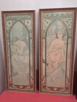 Alfonz Mucha reprodukcie zaramovane - 4