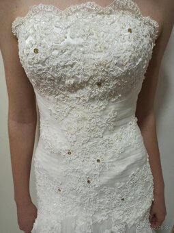 Svadobné šaty č.36 S - 4