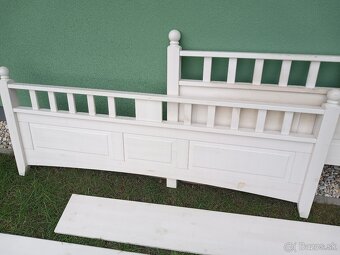 Manželská posteľ z masívu - 4