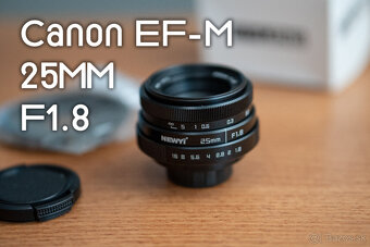 Objektív Fujian 25mm f/1.8 - 4