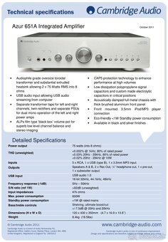 Cambridge Audio Stream Magic 6 + Azur 651A - 4